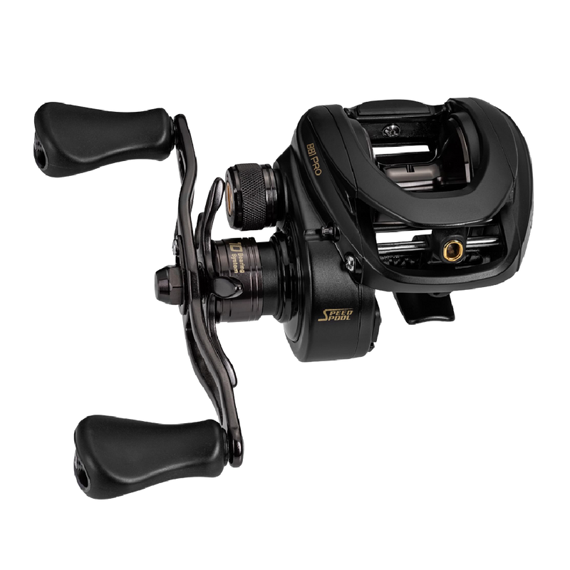 Lew's BB1 Pro Baitcast Fishing Reel, 10 Bearing System with Stainless Steel Double Shielded Ball Bearings