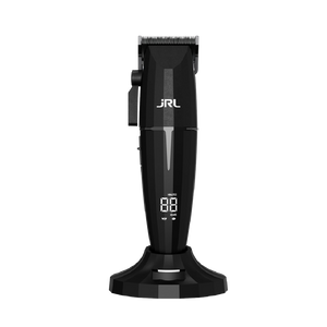 RL Onyx 2020C Professional Cordless Hair Clipper for Barber Hair Cutting, Smart-Clip Technology Prevents Blade Drag, Reset IQ Charging Dock, For Fading, Dual-Speed 6000–7500 RPM Motor, Black