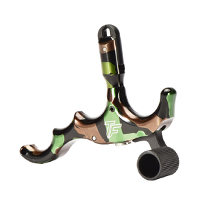 Tru-Fire Edge 4-Finger Aluminum Hand Held Camo Archery Bow Release
