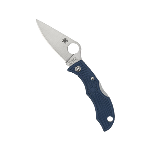 Spyderco Ladybug 3 Folding Pocket Knife with 1.9" CPM SPY27 Steel Blade and Cobalt Blue FRN Handle - PlainEdge - LPCBL3