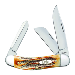Case WR XX Pocket Knife 6.5 Bonestag Sowbelly Item #65313 - (TB6.5339 SS) - Length Closed: 3 7/8 Inches