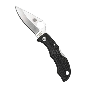 Spyderco Ladybug 3 Signature Utility Knife with 1.9" VG-10 Steel Blade and Lightweight Black FRN Handle - PlainEdge - LBKP3