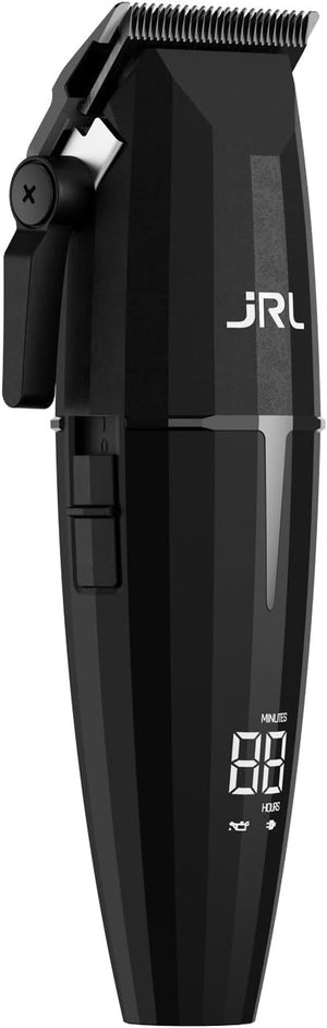 RL Onyx 2020C Professional Cordless Hair Clipper for Barber Hair Cutting, Smart-Clip Technology Prevents Blade Drag, Reset IQ Charging Dock, For Fading, Dual-Speed 6000–7500 RPM Motor, Black