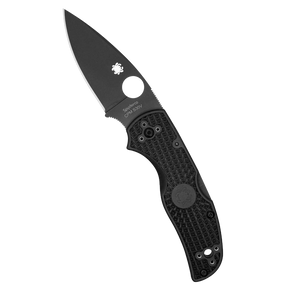Spyderco Native 5 Signature Knife with 2.95" CPM S30V Black Steel Blade and Black FRN Handle - PlainEdge - C41PBBK5