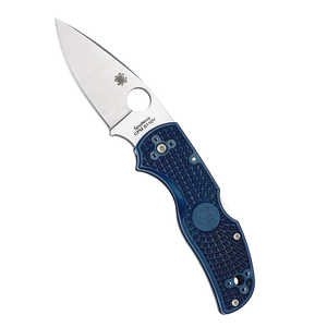 Spyderco Native 5 Lightweight Folding Knife with 2" CPM S110V Steel Blade and FRN Handle - PlainEdge - C41PDBL5