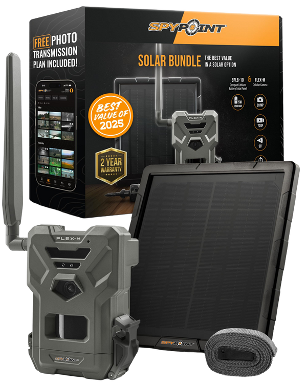 SPYPOINT FLEX-M US SOLAR BUNDLE