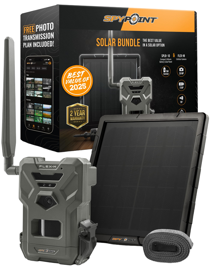 SPYPOINT FLEX-M US SOLAR BUNDLE