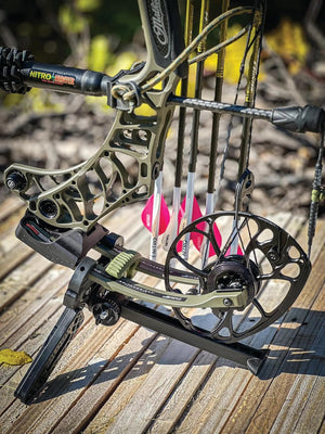 Pine Ridge Kwik Stand Tri Pod Bow Support Black w/Kwik Stand